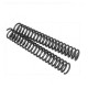 Espiral plastico 8mm negro con 25 piezas paso 4:1 Litografico