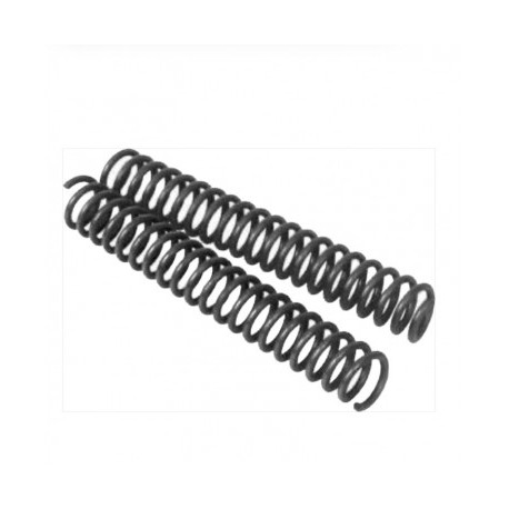 Espiral plastico 8mm negro con 25 piezas paso 4:1 Litografico