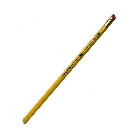 Lapiz Marte amarillo con 100 piezas