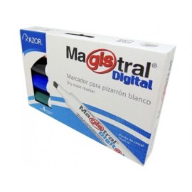 Marcador magistral digital con 4 piezas Azor