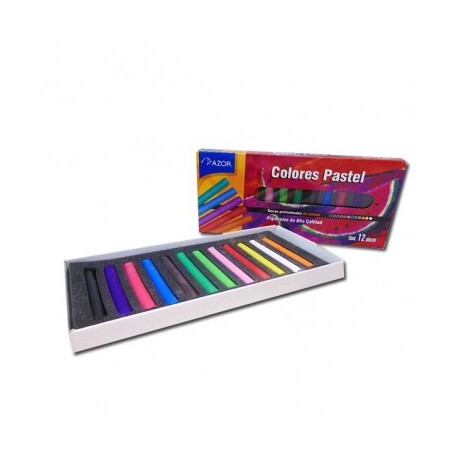 Gis pastel Stafford con 12 piezas