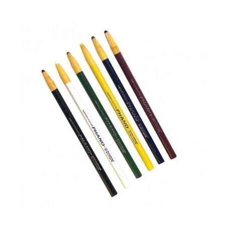 Marcador de cera Phano amarillo con 10 piezas