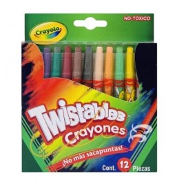 Crayon Crayola minitwistables con 12 piezas
