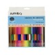 Colores triangulares delgados marca Jumbo con 24 largos (pcl2)