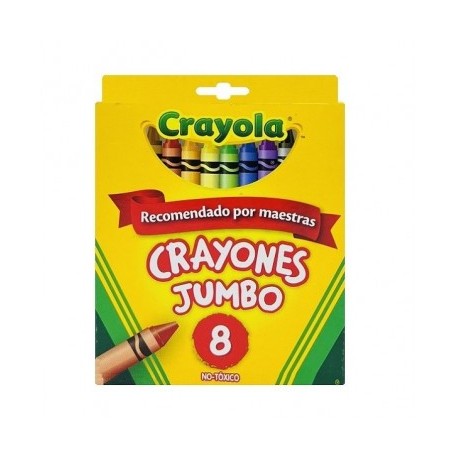Crayon Crayola jumbo con 8 piezas