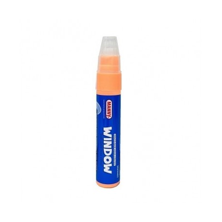 Marcador para vidrio Manny naranja