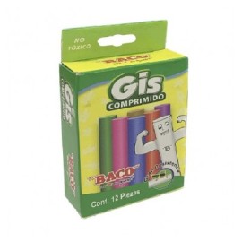Gis color con 12 Baco comprimido