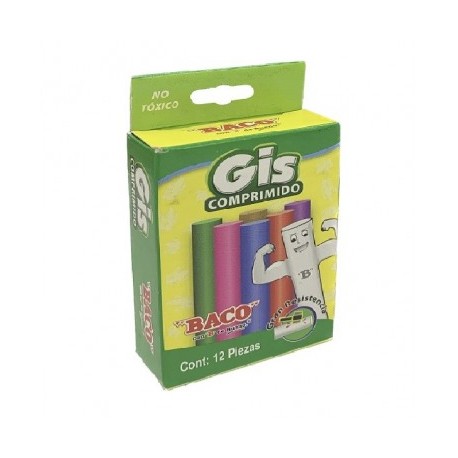 Gis color con 12 Baco comprimido