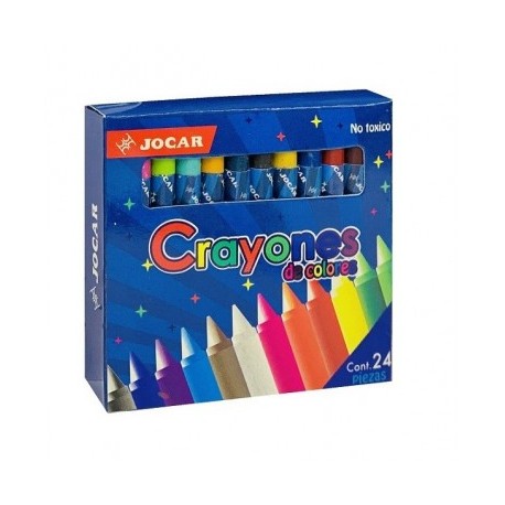 Crayon Jocar con 24 delgados