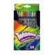 Colores Crayola twistables retractiles con 24 largos