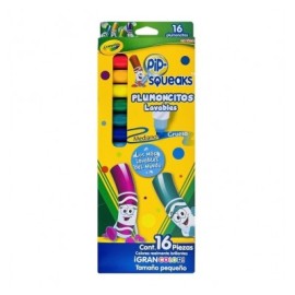 Pip squeaks con 16 piezas Crayola