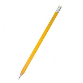 Lápiz Jocar amarillo triangular no. 2 con 12 piezas