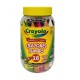 Crayon Crayola en bote con 28 piezas