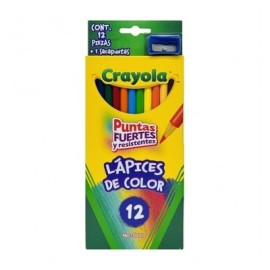 Colores Crayola con 12 largos