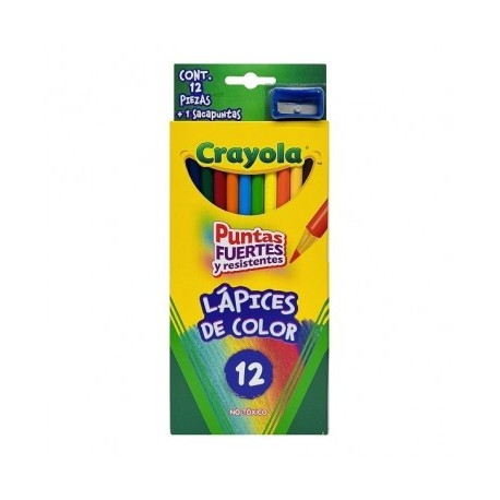 Colores Crayola con 12 largos