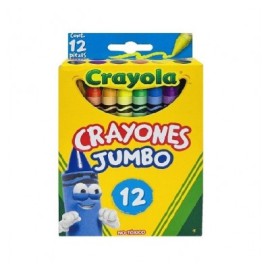 Crayon Crayola jumbo grueso con 12 piezas