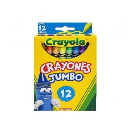Crayon Crayola jumbo grueso con 12 piezas
