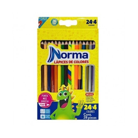 Colores Norma con 24 largos
