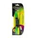 Resaltador vision gel blister con 2 piezas amarillo/verde Azor