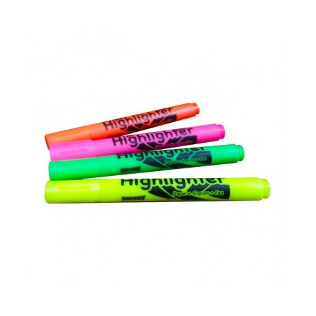 Resaltador Manny grueso naranja highlighter
