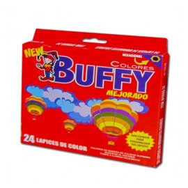 Colores Buffy kids hexagonal con 24 piezas BF8886-24