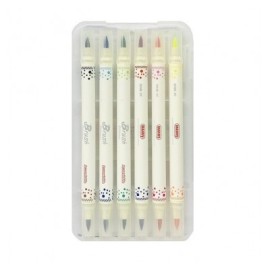 Marcador brush mnb 2c 6 rotuladores 6*12 Manny