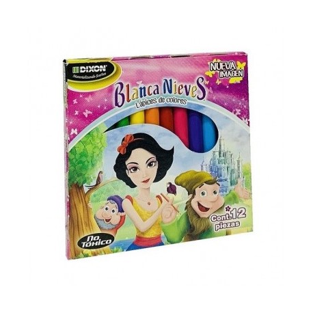 Colores Blanca nieves con 12 cortos