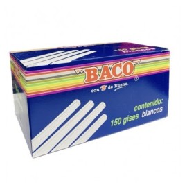 Gis blanco con 150 piezas Baco