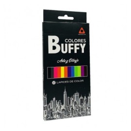 Colores Buffy triangular con 12 piezas