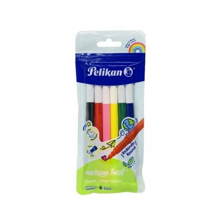 Plumin Markana con 6 colores