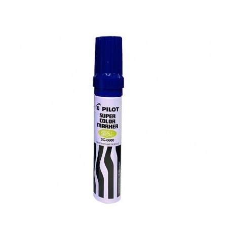 Marcador permanente Pilot azul