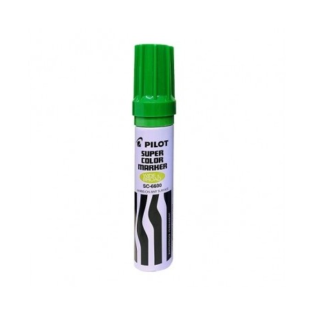 Marcador permanente Pilot verde