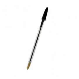 Bolígrafo punto mediano negro con 12 piezas BIC