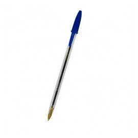 Bolígrafo punto mediano azul con 12 piezas BIC