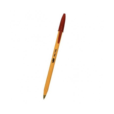 Bolígrafo punto fino rojo con 12 piezas BIC