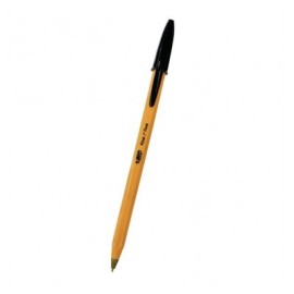 Bolígrafo punto fino negro con 12 piezas BIC