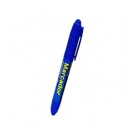 Marcador permanente Escrimex azul