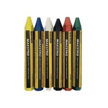 Crayon maestro Dixon blanco