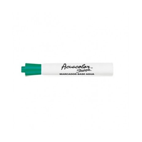 Marcador acuacolor verde bandera Berol