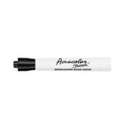 Marcador acuacolor negro Berol