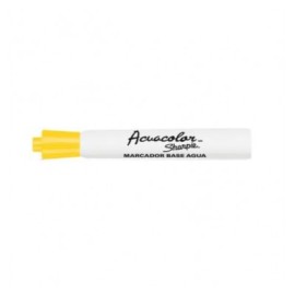 Marcador acuacolor amarillo Berol