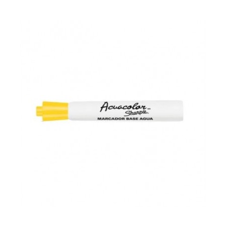 Marcador acuacolor amarillo Berol