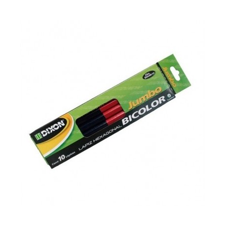Bicolor jumbo modelo 50783 Dixon con 10 piezas