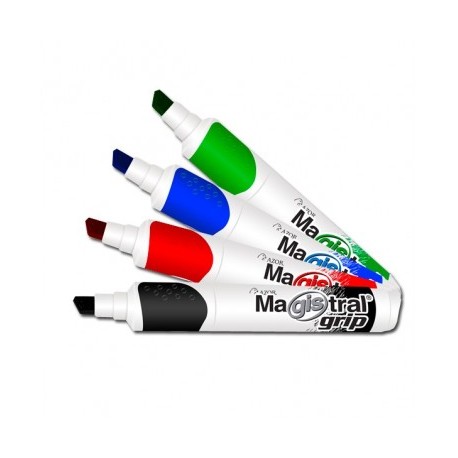 Marcador magistral grip azul Azor