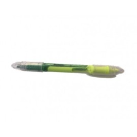 Resaltador duo verde/amarillo con 5 piezas