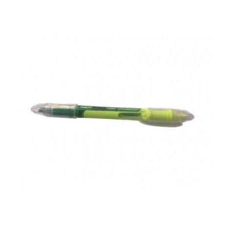 Resaltador duo verde/amarillo con 5 piezas