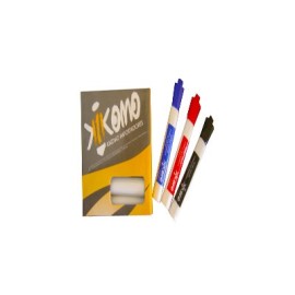 Marcador Kikomo negro para pizarron blanco