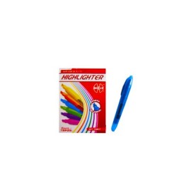 Resaltador Shely grueso azul highlighter (mod. wt7057)