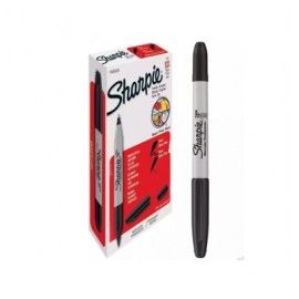 Marcador permamente Sharpie doble punta negro