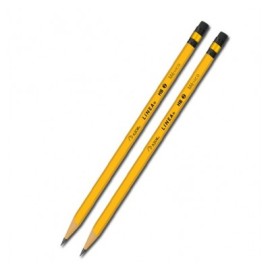 Lapiz Azor linea hexagonal amarillo con 10 piezas mas un marcador